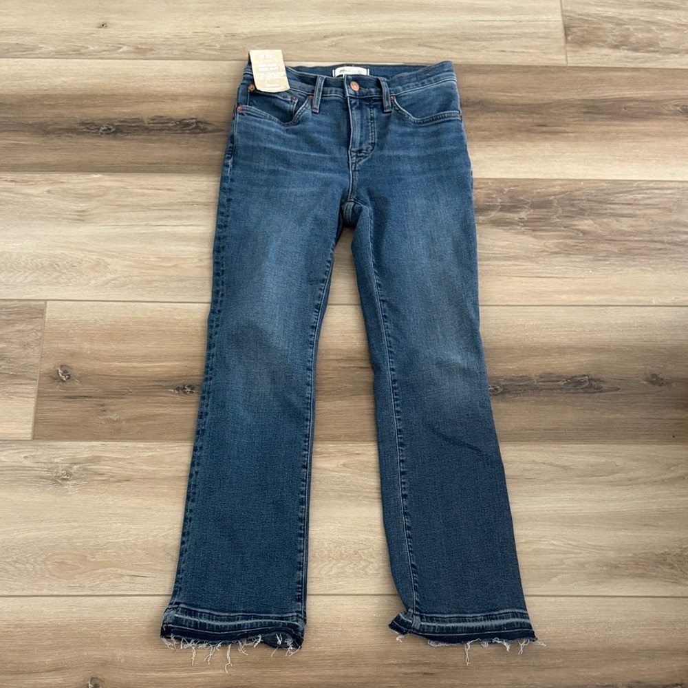 Madewell Dark Blue Flare Jeans